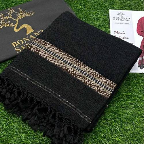 Bonanza SatrangiMen's Velvet Shawl