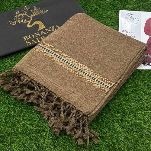 Bonanza SatrangiMen's Velvet Shawl