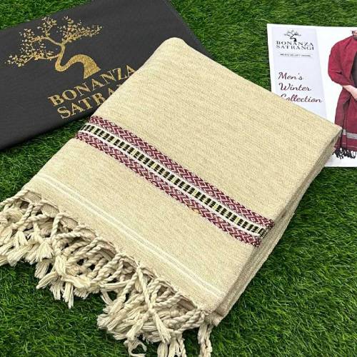 Bonanza SatrangiMen's Velvet Shawl