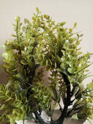 2 Artificial Plant Pots Imported