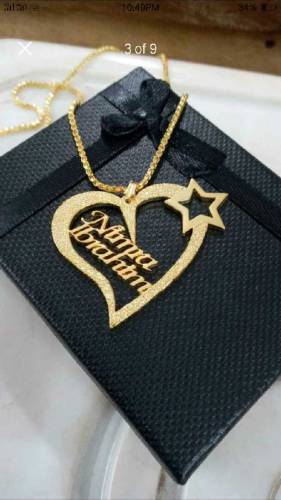 Customize name locket