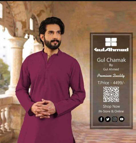 Men's unstitched cotton plan suit 