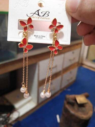 Long Tassel Earrings 