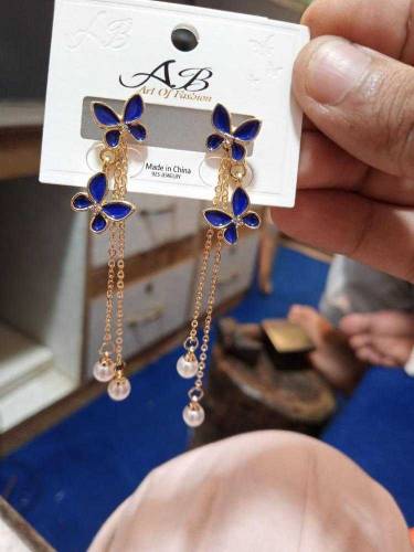 Long Tassel Earrings 