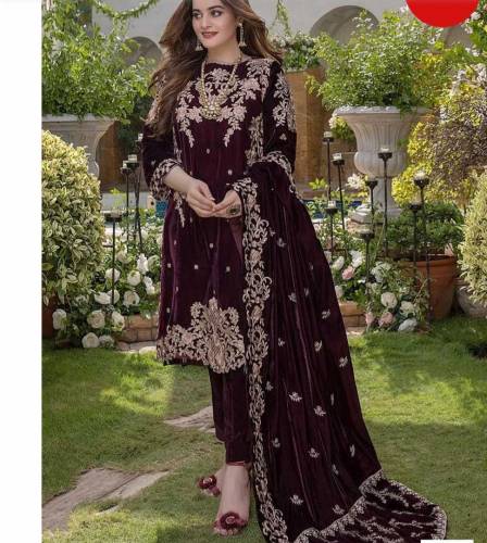 2Piece Micro Velvet Suit