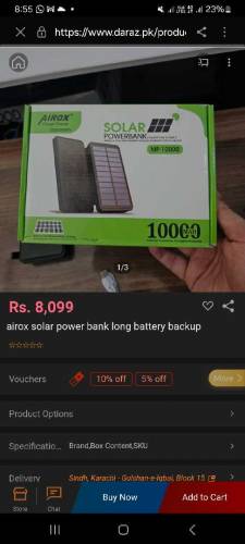 solar power bank 