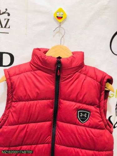 Men sleeveless parachute jacket