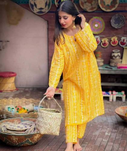 2pieces women stitched suit