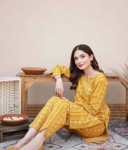 2pieces women stitched suit