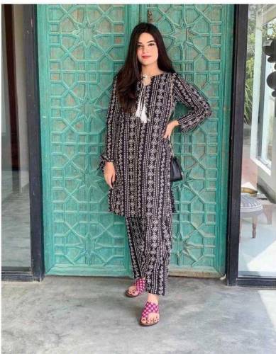 2pieces women stiched suit 