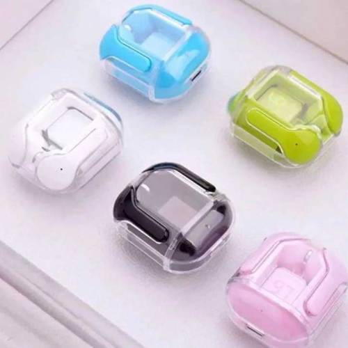 Bluetooth earbuds pink