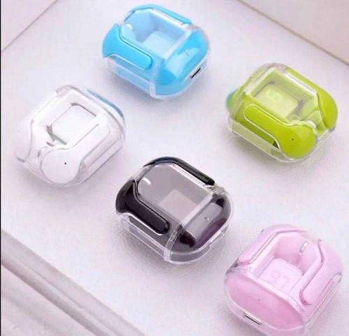 Bluetooth earbuds pink