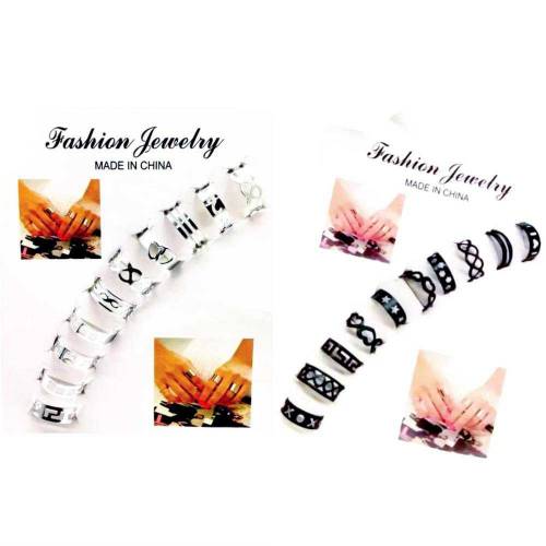 pack of 2 trendy ring for girls 