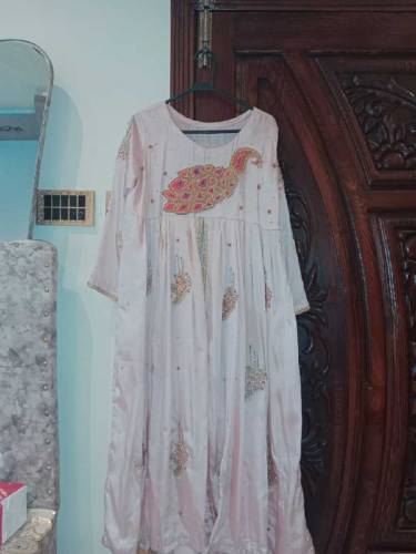 long maxi size small back embroidery front embroidery 