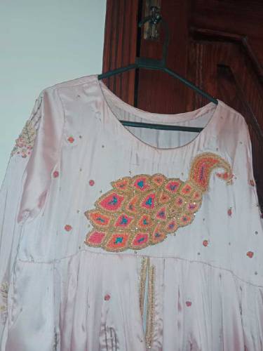 long maxi size small back embroidery front embroidery 