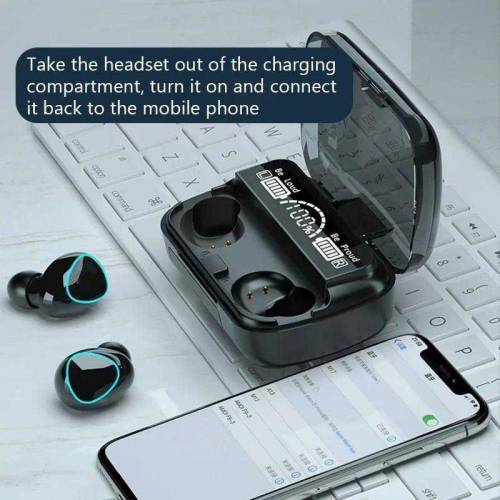 M10 Wireless Bluetooth Earbuds Super sound system 