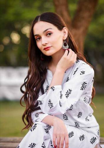 2Pcs Women stitched lawn chunri printed suit 