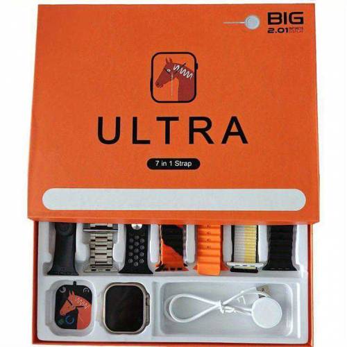 7 in 1 Ultra Smart Watch With Chain Strap 