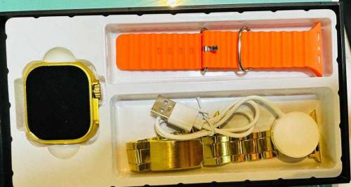 Ultra 2 Smart Watch golden color 