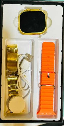 Ultra 2 Smart Watch golden color 