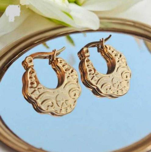 gold plating hoops