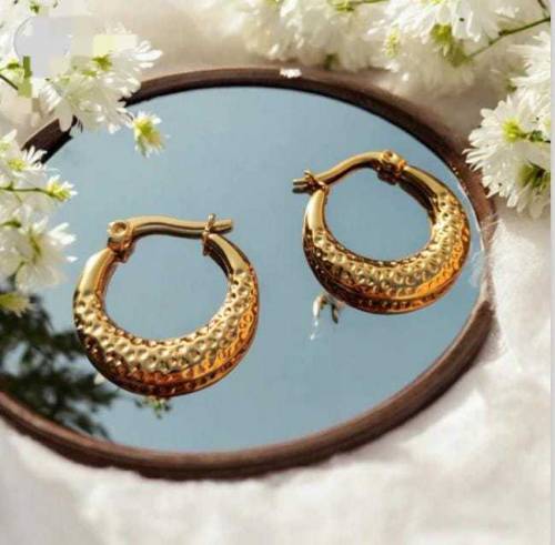 gold plating hoops