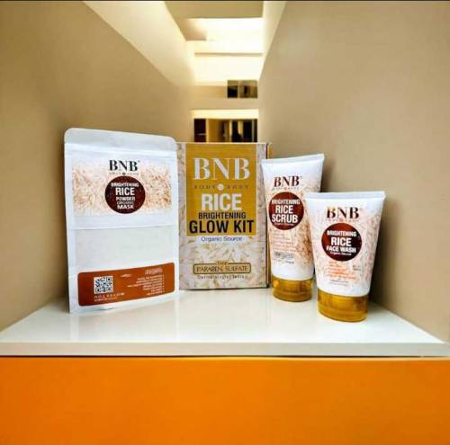 Whitening And Brightening Rice Facial Kit 