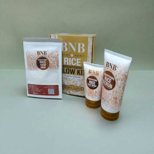 Whitening And Brightening Rice Facial Kit 