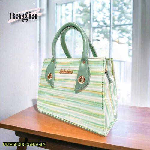 •  Material: Patent Leather•  Product Type: Hand Bag•  Pattern Design