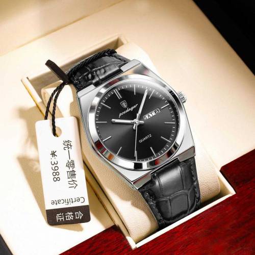Swiss Men's Quartz Wristwatch Waterproof 