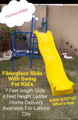 kids swing and slide 