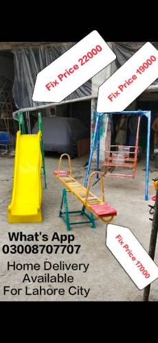 kids swing and slide 