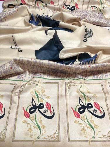 3pc embroidered dhanak unstitched dress with wool shawl