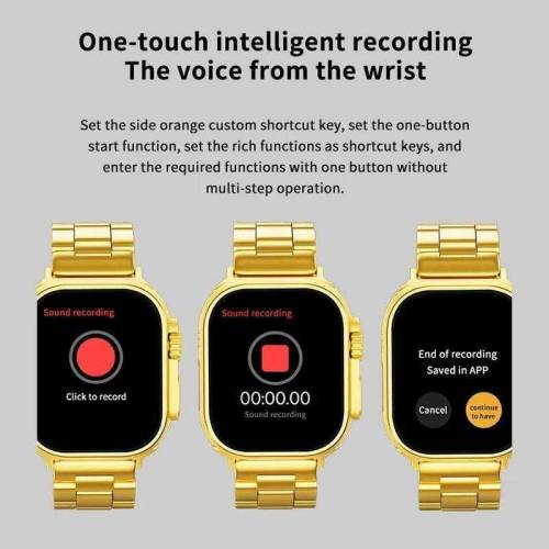 24k Gold Edition Smart watch 