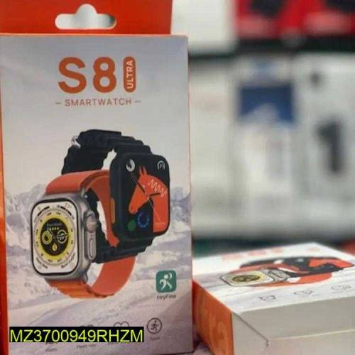 S8 Ultra smart watch orange
