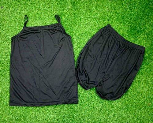 Polyester Plain Cami Short