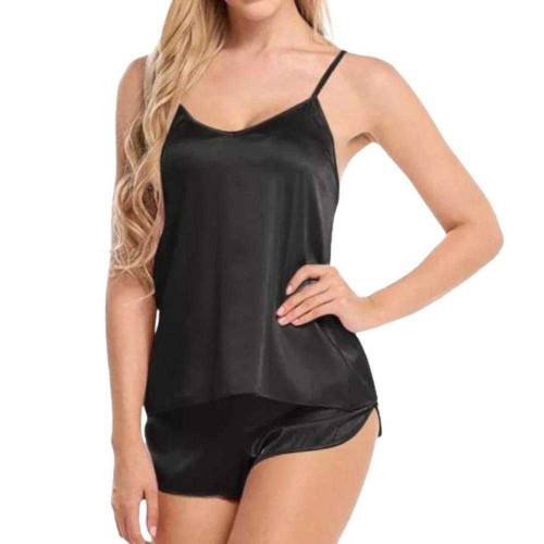 Polyester Plain Cami Short