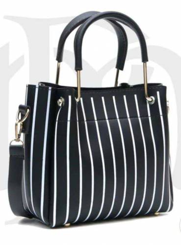 2pc women leather printed hand bags