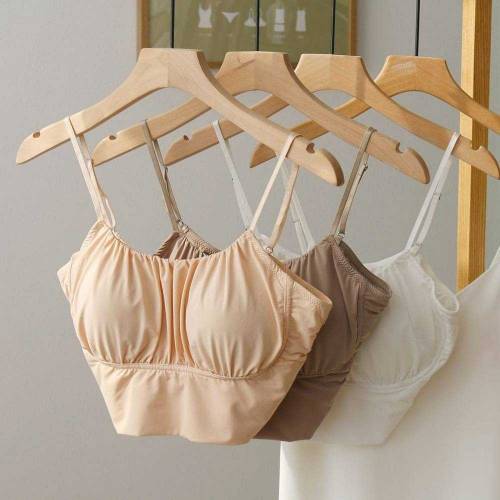 Women’s Fashionable Sheer Adjustable Camisole Bralette Stylish Seamles