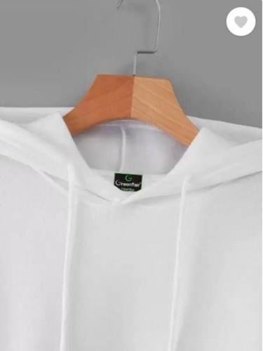 1 pcs Men’s Fleece Plain Hoodie 