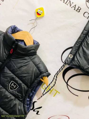 Men Sleeveless Parachute Jacket