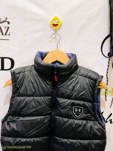 Men Sleeveless Parachute Jacket