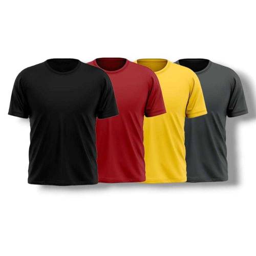 super sale ! 4 PCS blank cotton tshirt 