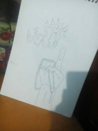 hand made drawing
