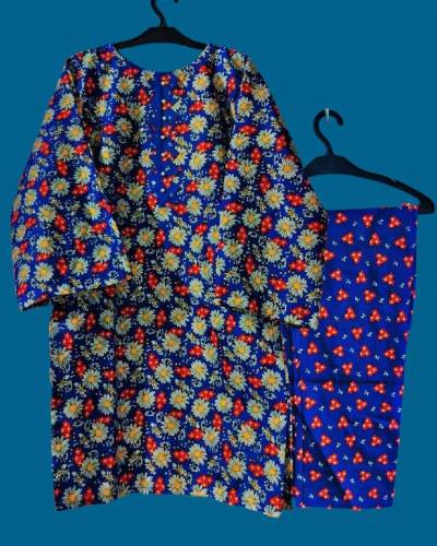 two piece poly cotton for winter