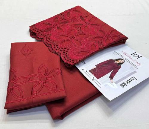 Tawakkal 2pc Boring Embroidery Dhanak Collection 