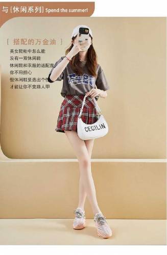 woman and girls spring shoe's pink 