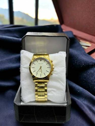 Rolex Quartz Analog Gold Wrist Watch For Men(without Box)