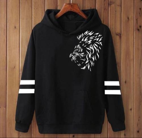 1 Pc Man’s Cotton Printed Hoodie