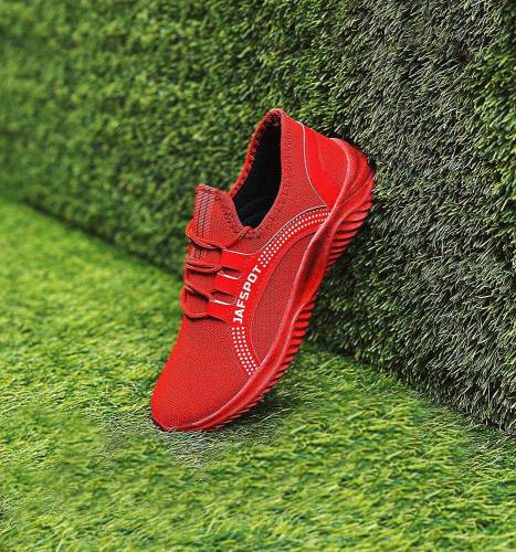 Men's Casual Breathable Fashion Sneaker -JF018,Red